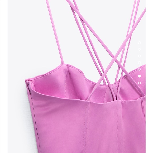 Zara satin bodysuit bloggers fav - Picture 4 of 10